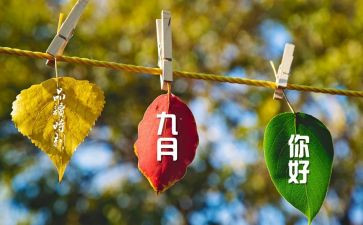 9月周工作计划通用8篇
