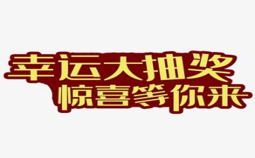 我抽奖作文6篇