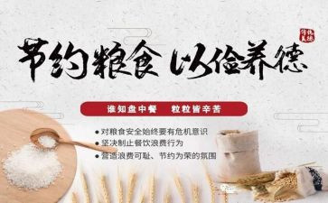 节粮的演讲稿7篇