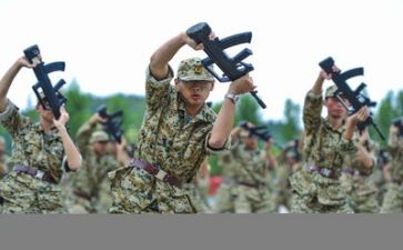 军训完心得体会300字7篇