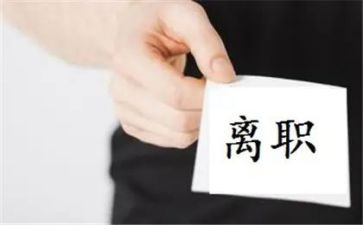 2024年离职申请书模板8篇