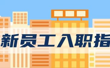 新入职的工作心得8篇