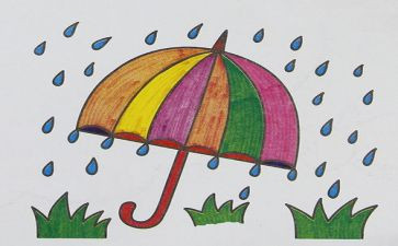 撑雨伞作文模板6篇