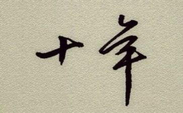 中国这十年的心得体会5篇